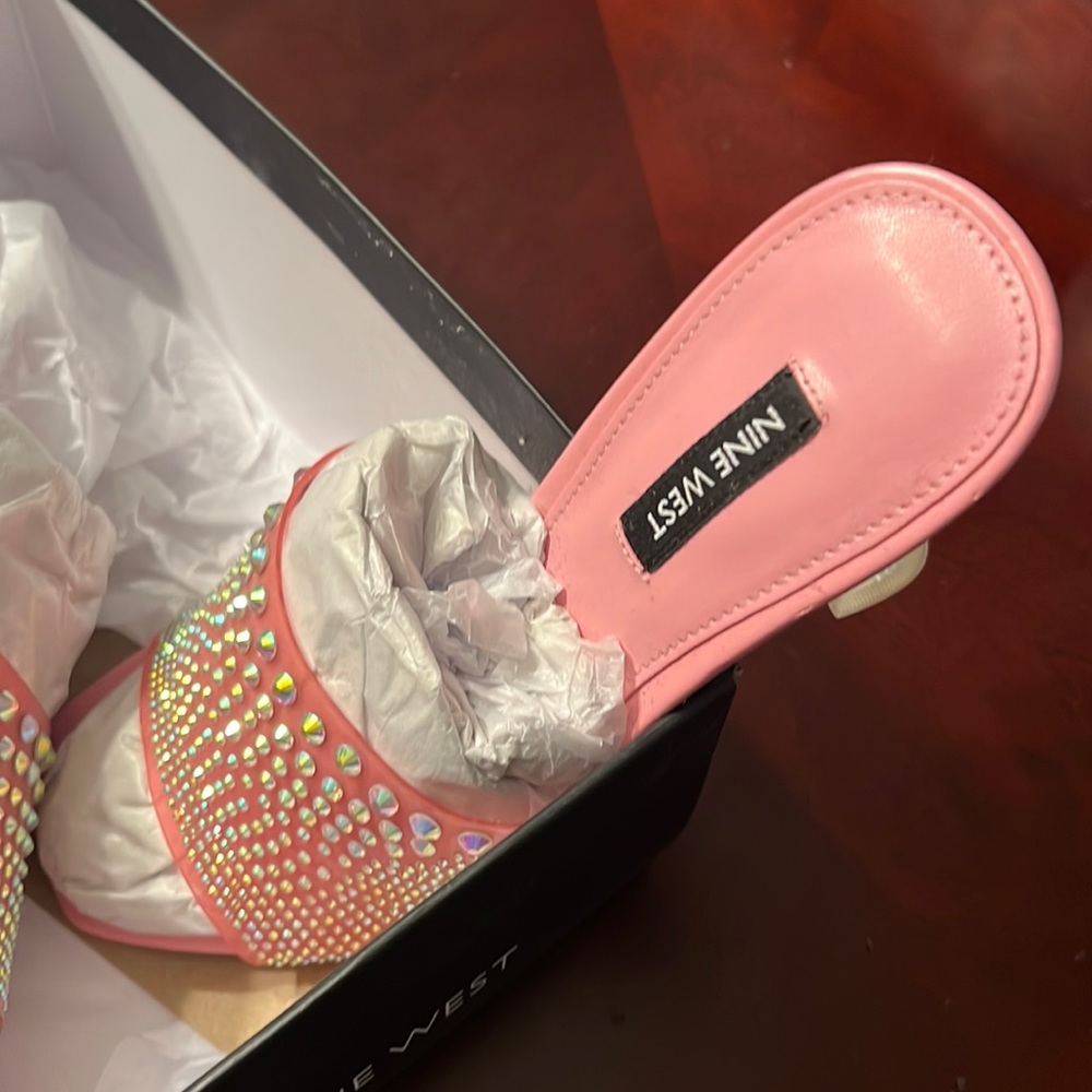 Womens pink mule